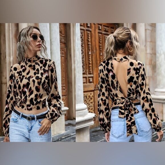 ‼️Leopard print top‼️ - Picture 2 of 10